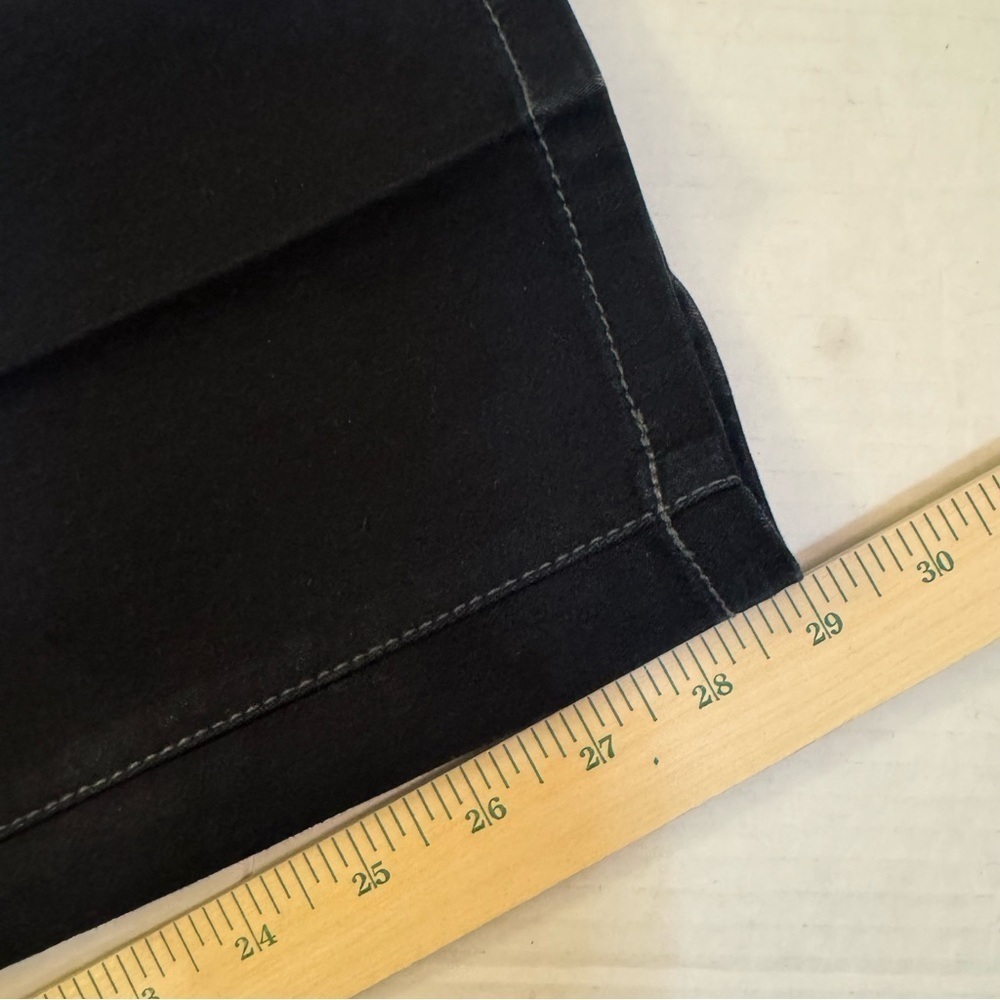 Bandolino Slightly Tapered Leg Black Jeans - Picture 6 of 7